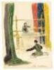 Twenty Original Watercolor Illustrations Depicting Chinese and East Asian Tradesmen - 6