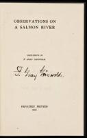 Observations on a Salmon River