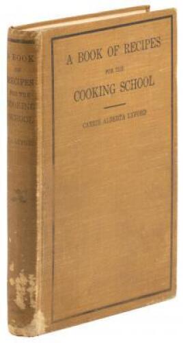 A Book of Recipes for the Cooking School