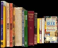 Large collection of books on drinks and drinking, mostly beer - 96 volumes