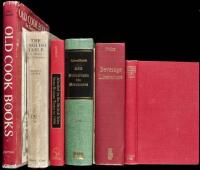 Seven volumes on books about food and drink