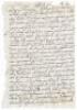 Manuscript Royal Order to Colonize the Californias, signed by Philip V, King of Spain