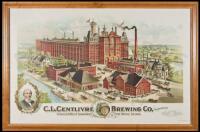 C.L Centlivre Brewing Co., Incorporated, Brewers & Bottlers of Lager Beer, Fort Wayne, Indiana