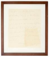 Signed manuscript letter by Gertrude Stein