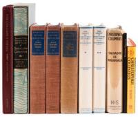 Collection of books about Christopher Columbus