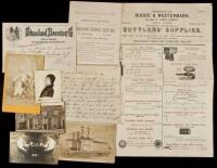 Small group of beer and brewing ephemera