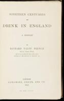 Nineteen Centuries of Drink in England