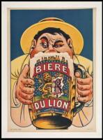 Biere du Lion - color poster