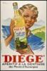 "Di&eacute;ge" Ap&eacute;ritif a la Gentiane des Monts d'Auvergne - poster