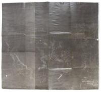 Official 1939 blueprint copy of 1841 Refugio County Texas map