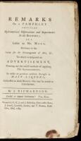 Remarks on a Pamphlet Entitled Hydrometrical Observations and Experiments in the Brewery