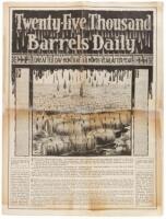 Twenty-Five Thousand Barrels Daily: Day after day, month after month, year after year