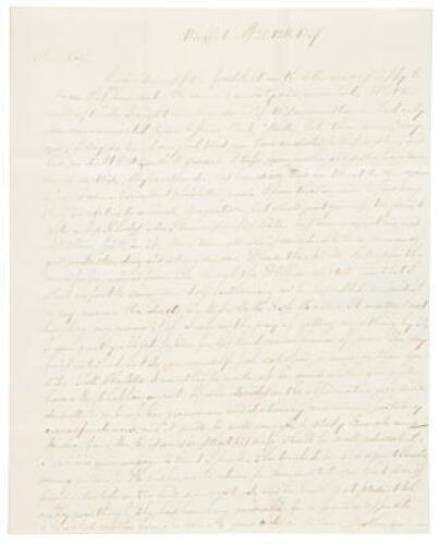 Letter from a Rhode Island woman outraged by legal treatment of slaves