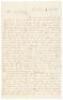 Letter by a woman who owned a large Mississippi slave plantation, asserting her legal rights