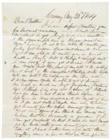 Letter from Frederick Douglass’ Underground Railroad angel touting the abolitionist Liberty Party