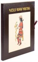 Pueblo Indian Painting: 50 Reproductions of Watercolor Paintings by Indian Artists of the New Mexican Pueblos of San Ildefonso and Sia