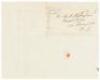 Letter to George Washington descendant from his Mt. Vernon overseer - 2