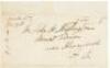 Letter to George Washington descendant from his Mt. Vernon overseer - 3