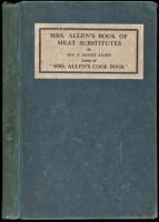Mrs. Allen's Book of Meat Substitutes