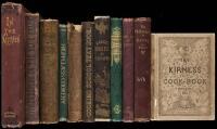 Twenty 19th century cook books