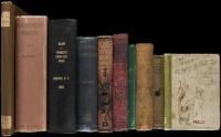 Twenty 19th century cook books and other books on food