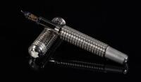 Albert Einstein 18K White Gold Limited Edition 99 Skeleton Fountain Pen