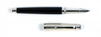 Memoria Black and Silver Fountain Pen