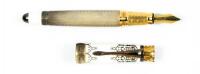 Imperial White Enamel and Vermeil Limited Edition Fountain Pen