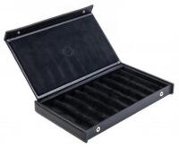 Black Leather Pen Collectors Box