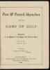 Pen and Pencil Sketches on the Game of Golf - 3