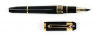 Divina Black Resin and Rose Gold Vermeil Limited Edition Fountain Pen