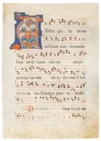 Manuscript Antiphonal Leaf