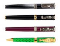 DC Comics Heroes and Villains: Lot of Four Writing Instruments