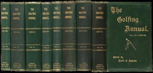 The Golfing Annual - ten volumes