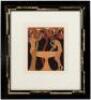 Pochoir plate from Chansons de Bilitis