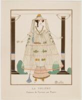 La Voli&egrave;re: Costume de Fantaisie par Paquin - plate from Gazette du bon Ton