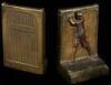 The Last Hole - pair of bookends by Pompeian Bronze