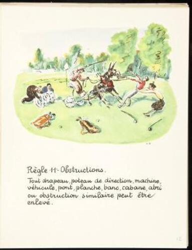 M&eacute;ditations sur le Royal et Ancien Jeu de Golf