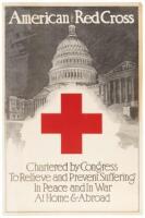 American Red Cross. Chartered by Congress to relieve and prevent suffering in war and in peace at home and abroad