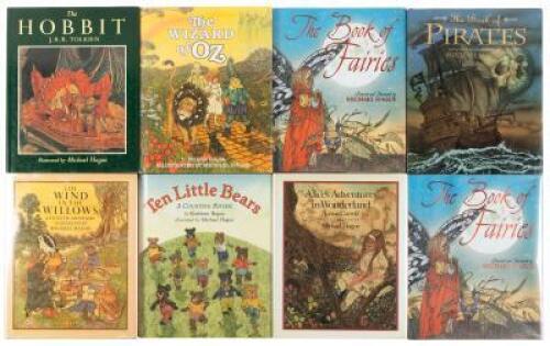 Twenty-three volumes illustrated by Michael Hague - all signed, many with original artwork