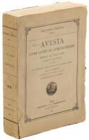 Avesta Livre Sacré du Zoroastrisme