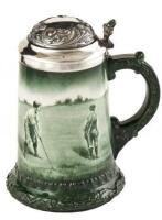Stein with sterling silver lid