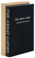 The Great Gatsby A Facsimile of the Manuscript