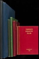 Lot of seven club histories and rule books for golf clubs in Massachusetts