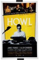 Howl movie poster signed by Lawrence Ferlinghetti