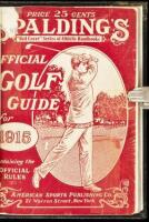 Spalding's Official Golf Guide - containing 33 editions with some duplication