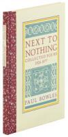 Next To Nothing: Collected Poems 1926-1977