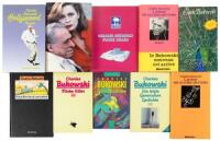 Eighteen volumes of Charles Bukowski in various languages