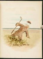 Eight Golf Sketches by Cynicus Handpainted from the Originals