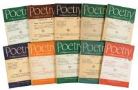 Large collection of Poetry: A Magazine of Verse